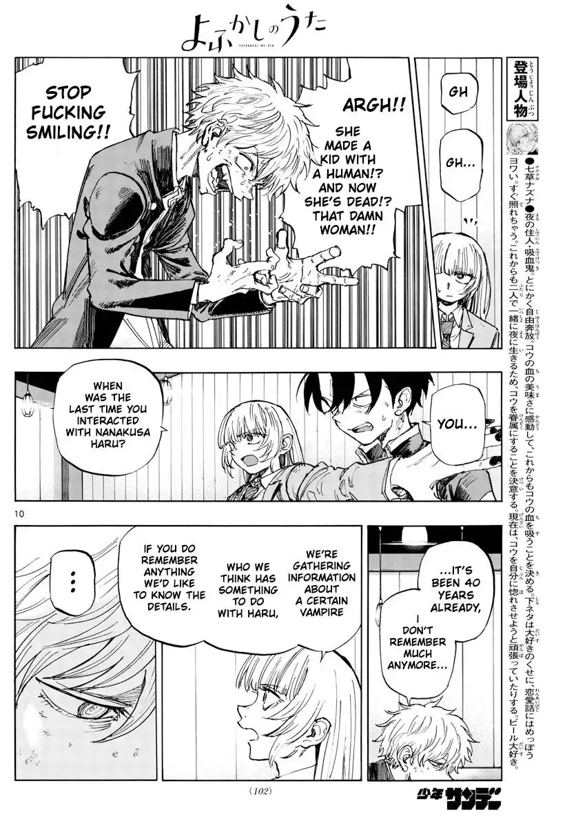 Yofukashi no Uta Chapter 143 12